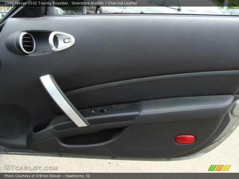 Silverstone Metallic / Charcoal Leather 2006 Nissan 350Z Touring Roadster