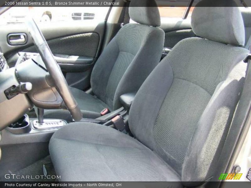 Bronze Shimmer Metallic / Charcoal 2006 Nissan Sentra 1.8 S