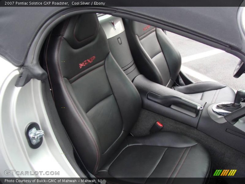 Cool Silver / Ebony 2007 Pontiac Solstice GXP Roadster
