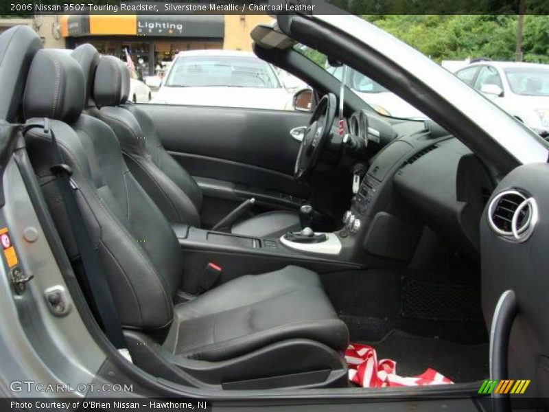 Silverstone Metallic / Charcoal Leather 2006 Nissan 350Z Touring Roadster
