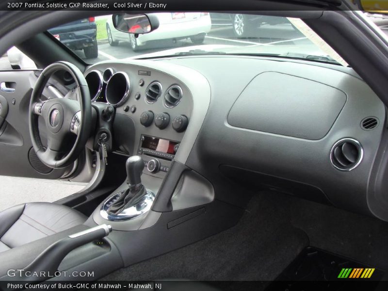 Cool Silver / Ebony 2007 Pontiac Solstice GXP Roadster