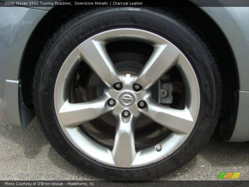 Silverstone Metallic / Charcoal Leather 2006 Nissan 350Z Touring Roadster