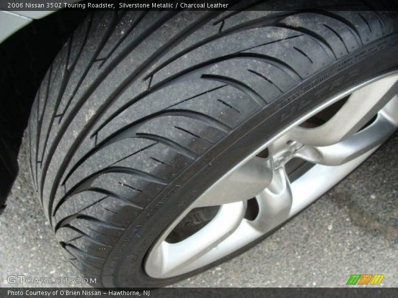 Silverstone Metallic / Charcoal Leather 2006 Nissan 350Z Touring Roadster