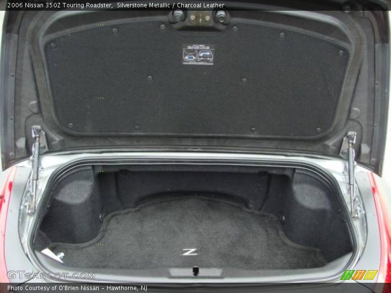 Silverstone Metallic / Charcoal Leather 2006 Nissan 350Z Touring Roadster