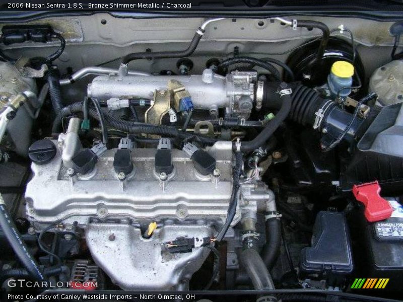 Bronze Shimmer Metallic / Charcoal 2006 Nissan Sentra 1.8 S