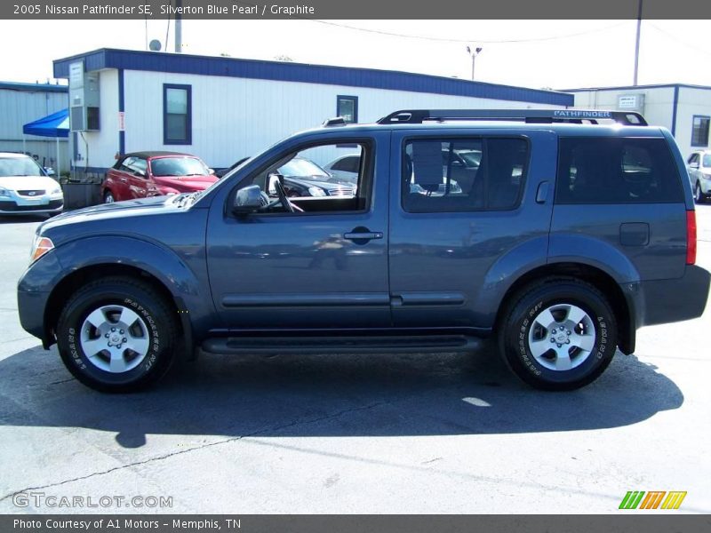 Silverton Blue Pearl / Graphite 2005 Nissan Pathfinder SE