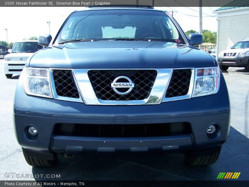 Silverton Blue Pearl / Graphite 2005 Nissan Pathfinder SE