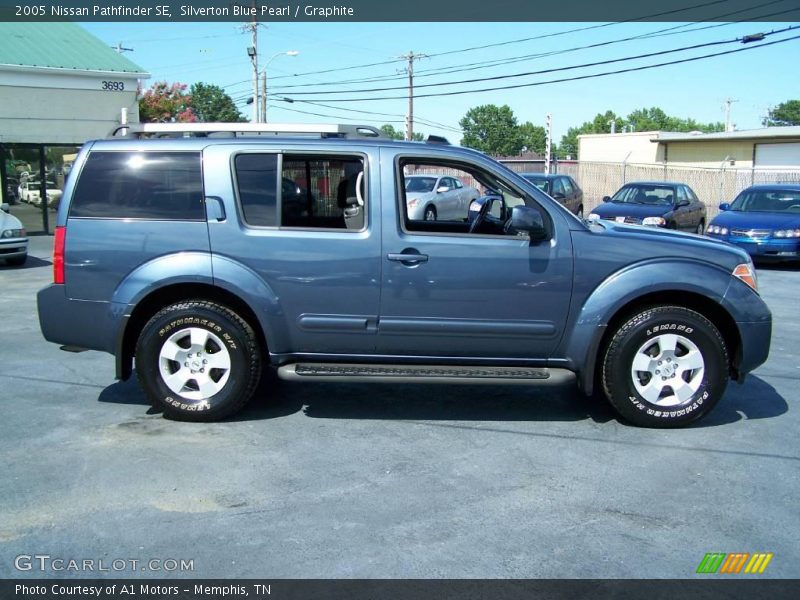Silverton Blue Pearl / Graphite 2005 Nissan Pathfinder SE