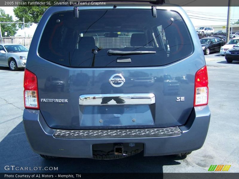 Silverton Blue Pearl / Graphite 2005 Nissan Pathfinder SE