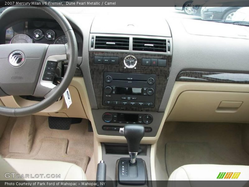 Dune Pearl Metallic / Camel 2007 Mercury Milan V6 Premier