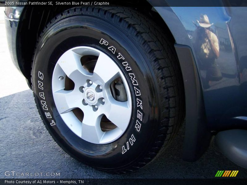 Silverton Blue Pearl / Graphite 2005 Nissan Pathfinder SE