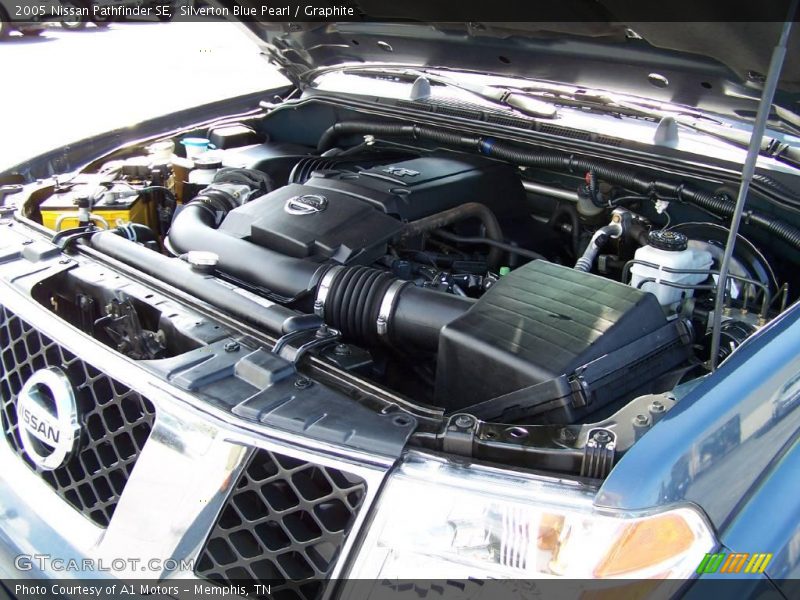 Silverton Blue Pearl / Graphite 2005 Nissan Pathfinder SE