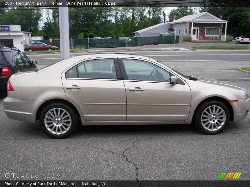 Dune Pearl Metallic / Camel 2007 Mercury Milan V6 Premier