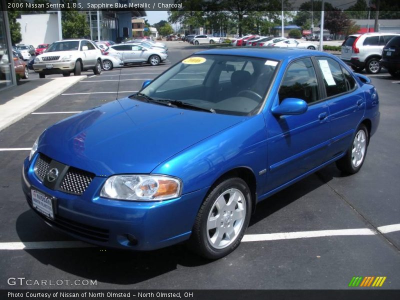 Sapphire Blue Metallic / Charcoal 2006 Nissan Sentra 1.8 S