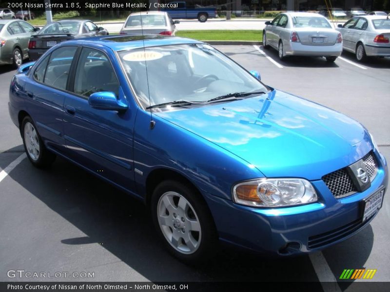 Sapphire Blue Metallic / Charcoal 2006 Nissan Sentra 1.8 S