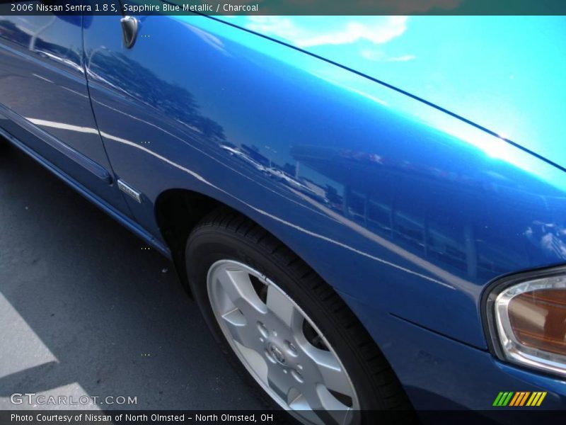 Sapphire Blue Metallic / Charcoal 2006 Nissan Sentra 1.8 S