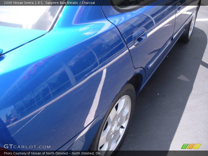 Sapphire Blue Metallic / Charcoal 2006 Nissan Sentra 1.8 S