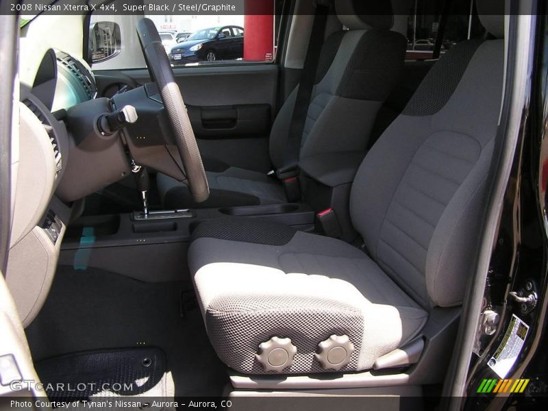 Super Black / Steel/Graphite 2008 Nissan Xterra X 4x4