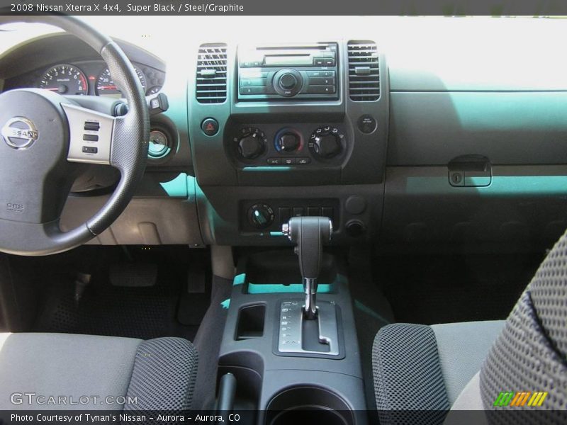 Super Black / Steel/Graphite 2008 Nissan Xterra X 4x4