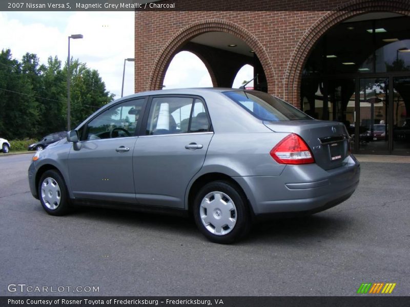 Magnetic Grey Metallic / Charcoal 2007 Nissan Versa S