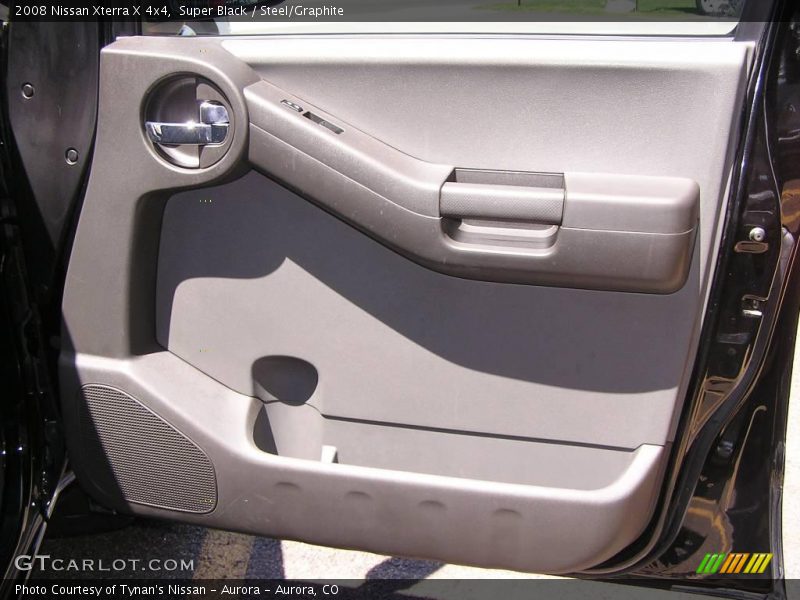 Super Black / Steel/Graphite 2008 Nissan Xterra X 4x4