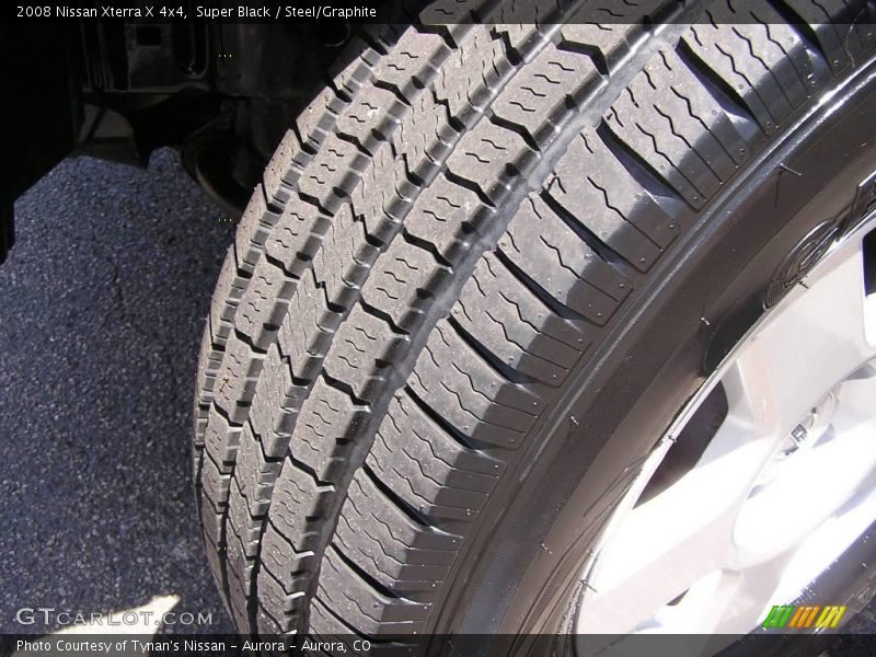Super Black / Steel/Graphite 2008 Nissan Xterra X 4x4