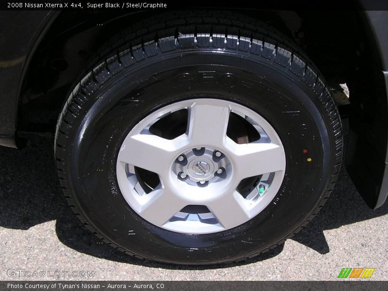 Super Black / Steel/Graphite 2008 Nissan Xterra X 4x4