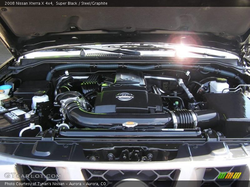 Super Black / Steel/Graphite 2008 Nissan Xterra X 4x4