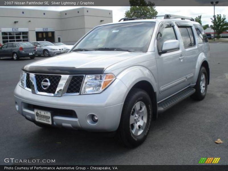 Silver Lightning / Graphite 2007 Nissan Pathfinder SE