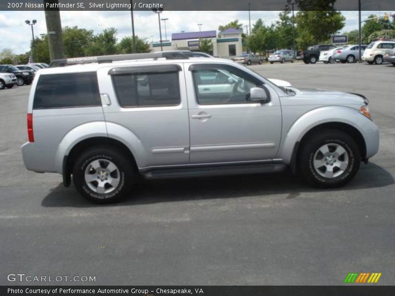 Silver Lightning / Graphite 2007 Nissan Pathfinder SE