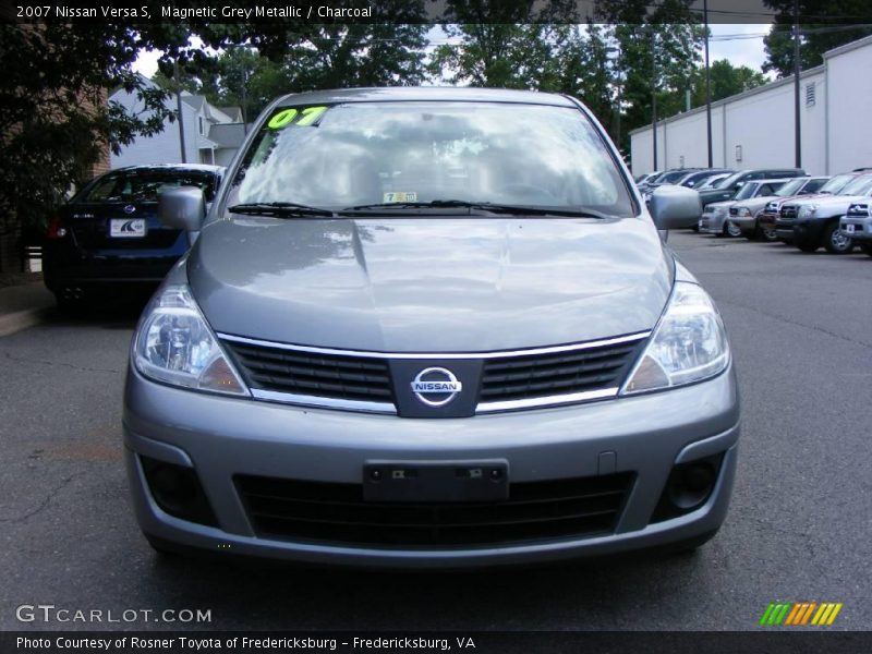 Magnetic Grey Metallic / Charcoal 2007 Nissan Versa S