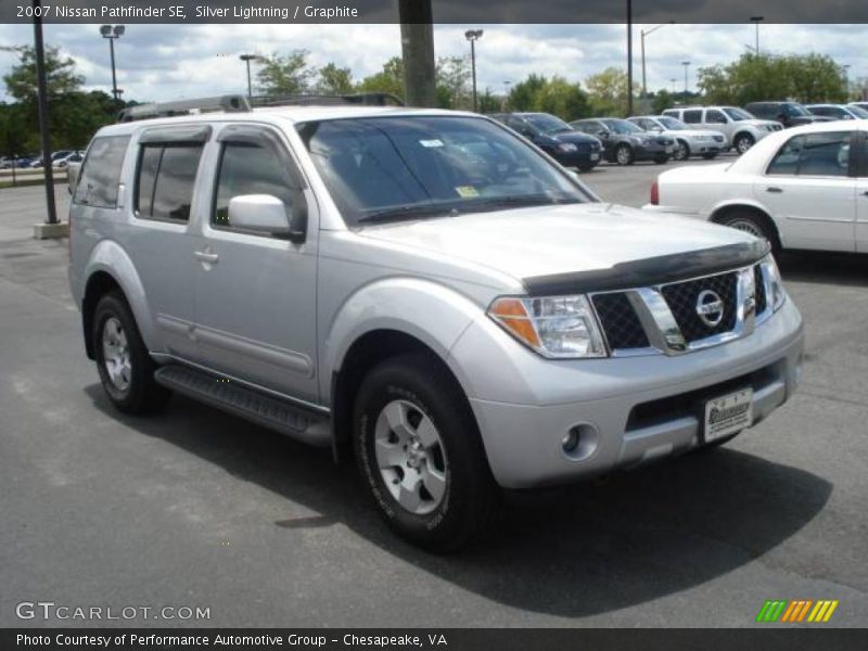Silver Lightning / Graphite 2007 Nissan Pathfinder SE