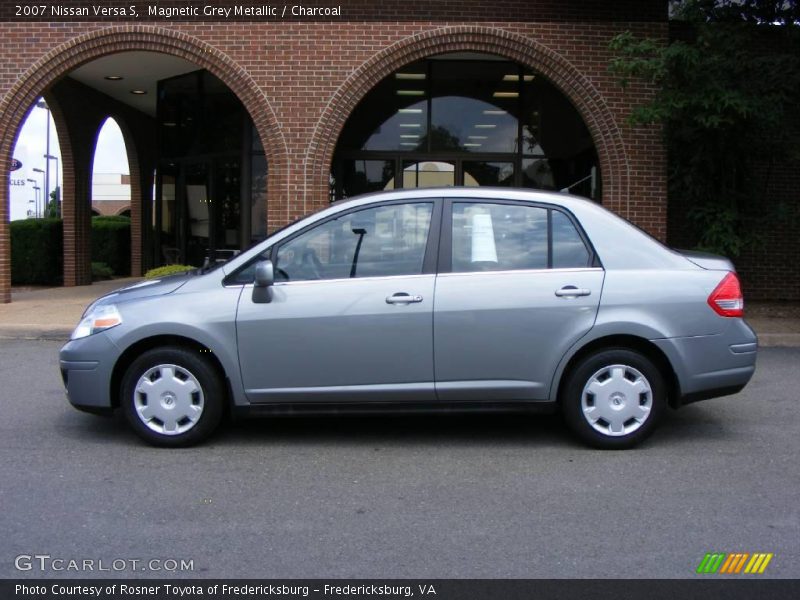 Magnetic Grey Metallic / Charcoal 2007 Nissan Versa S