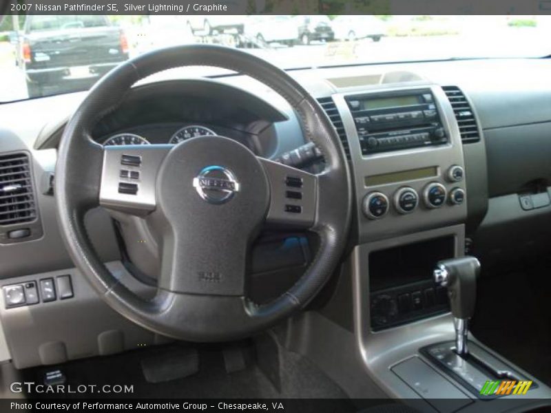 Silver Lightning / Graphite 2007 Nissan Pathfinder SE