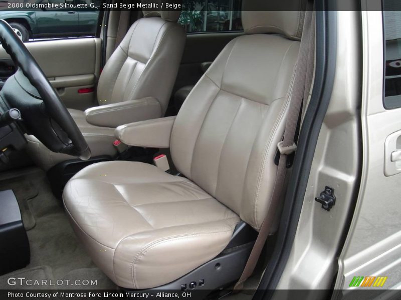 Sand Beige Metallic / Beige 2000 Oldsmobile Silhouette GL