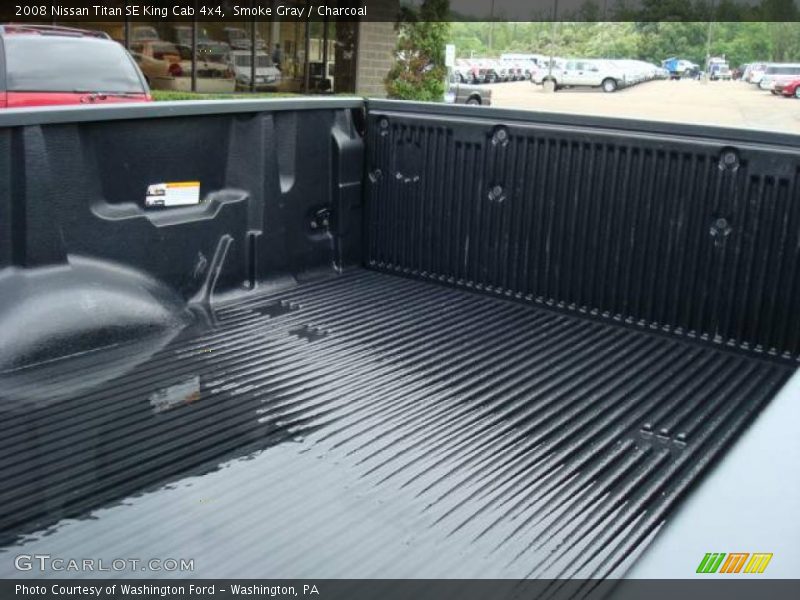 Smoke Gray / Charcoal 2008 Nissan Titan SE King Cab 4x4