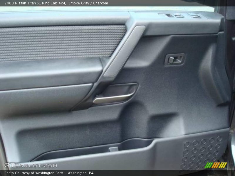 Smoke Gray / Charcoal 2008 Nissan Titan SE King Cab 4x4