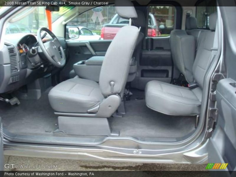 Smoke Gray / Charcoal 2008 Nissan Titan SE King Cab 4x4