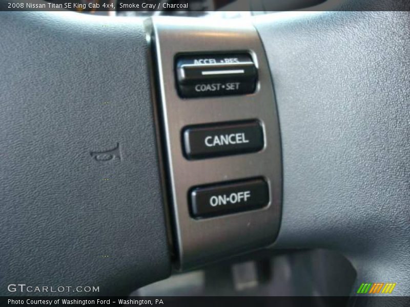 Smoke Gray / Charcoal 2008 Nissan Titan SE King Cab 4x4
