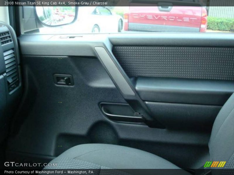 Smoke Gray / Charcoal 2008 Nissan Titan SE King Cab 4x4
