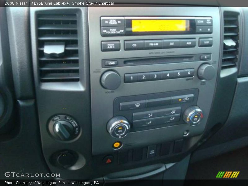 Smoke Gray / Charcoal 2008 Nissan Titan SE King Cab 4x4