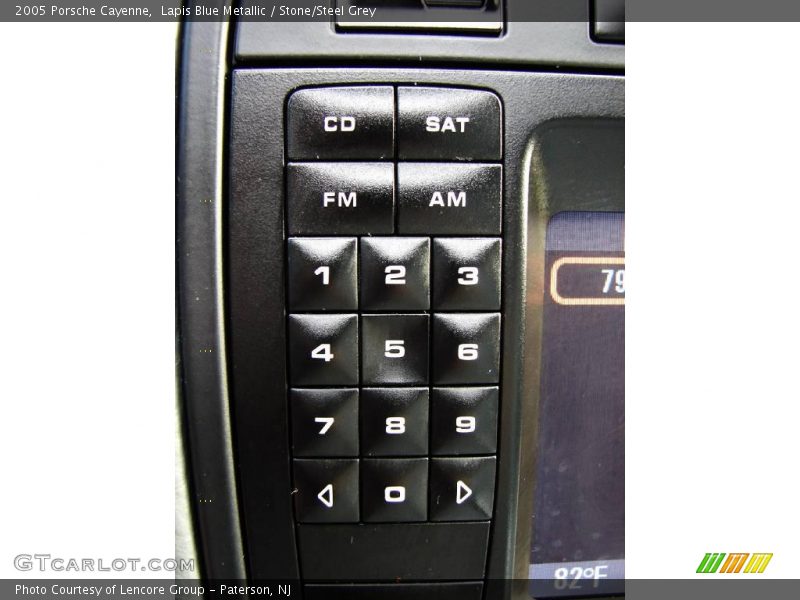Lapis Blue Metallic / Stone/Steel Grey 2005 Porsche Cayenne