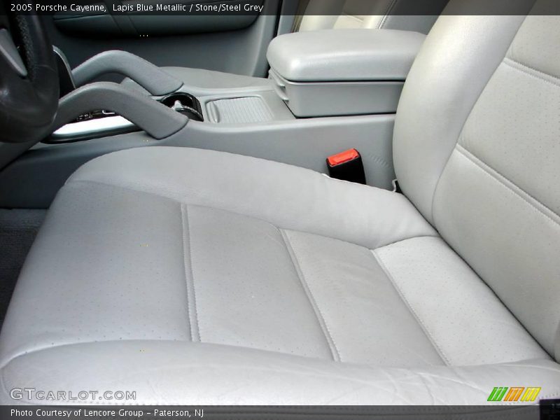 Lapis Blue Metallic / Stone/Steel Grey 2005 Porsche Cayenne