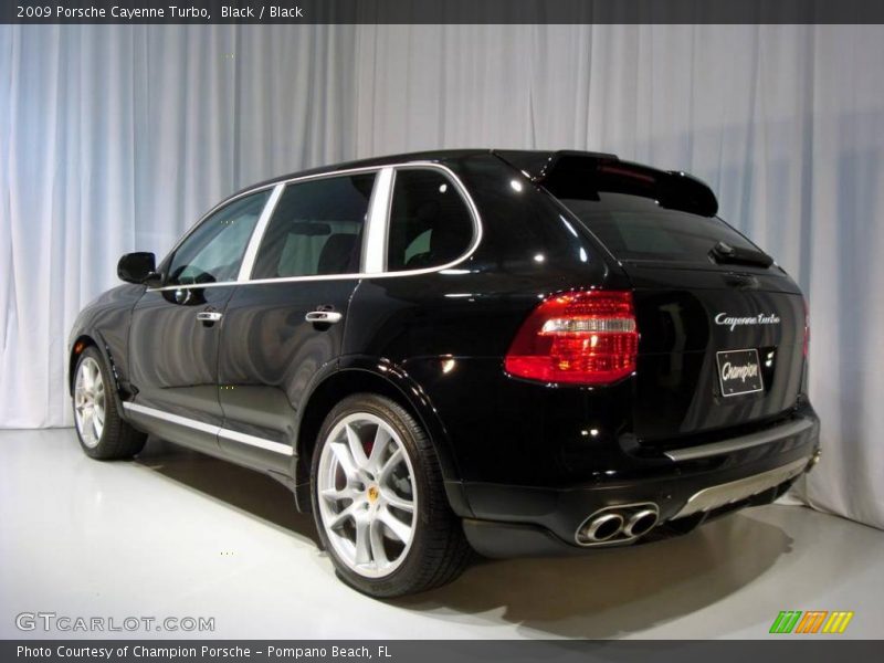 Black / Black 2009 Porsche Cayenne Turbo