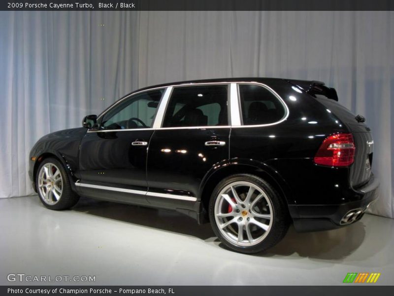 Black / Black 2009 Porsche Cayenne Turbo