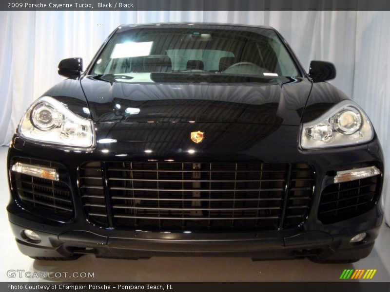 Black / Black 2009 Porsche Cayenne Turbo