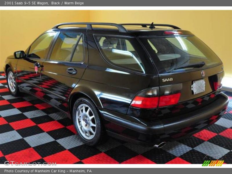 Black / Warm Beige 2001 Saab 9-5 SE Wagon