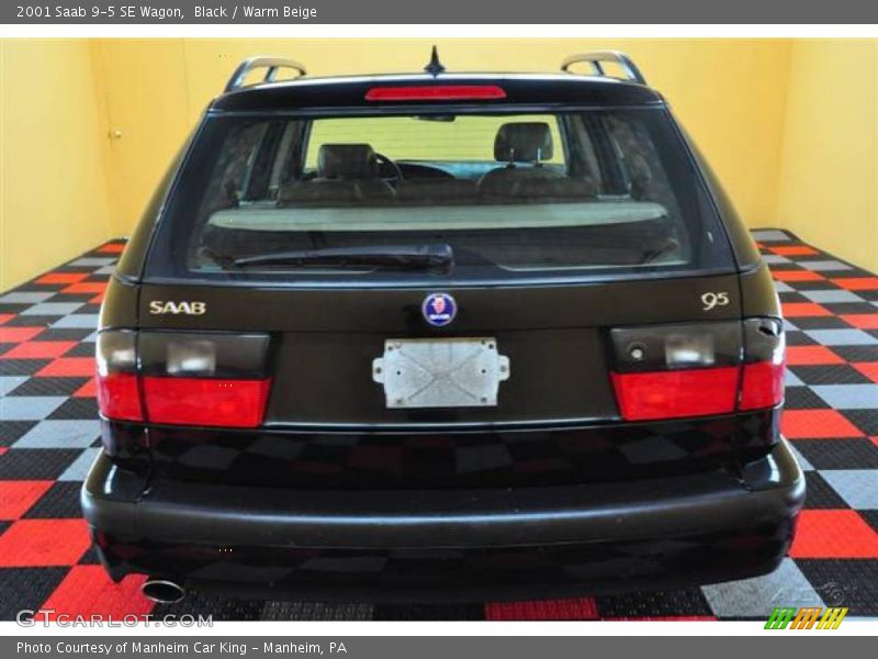 Black / Warm Beige 2001 Saab 9-5 SE Wagon