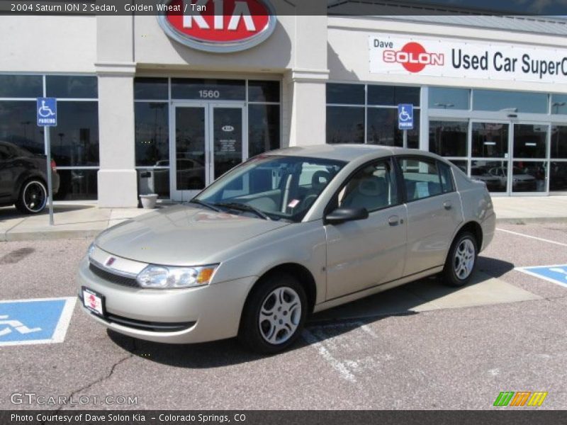 Golden Wheat / Tan 2004 Saturn ION 2 Sedan