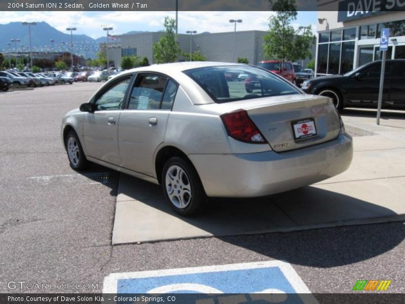 Golden Wheat / Tan 2004 Saturn ION 2 Sedan